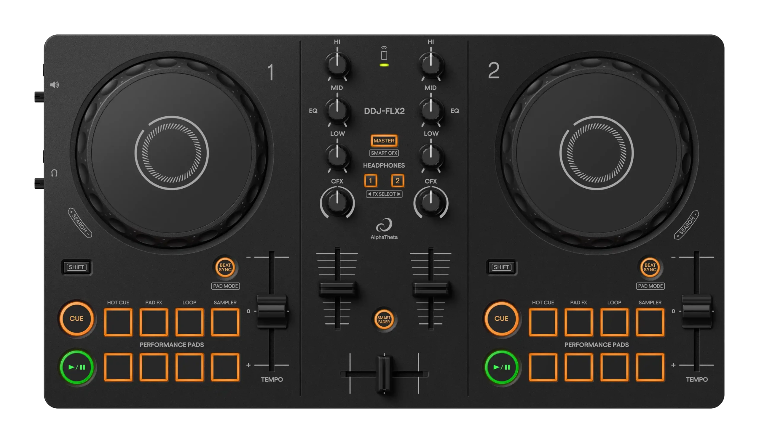 AlphaTheta DDJ-FLX2 DJ Controller Review, Guide & Full Specifications
